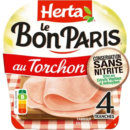Jambon au torchon conservation sans nitrite Le Bon Paris