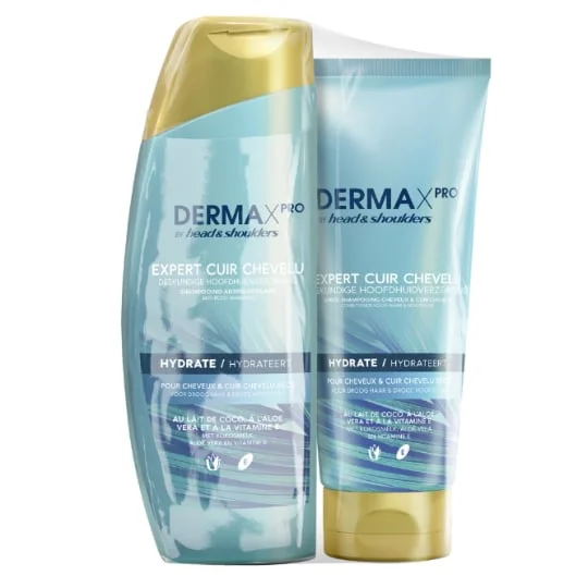 Shampoing Antipelliculaire Hydrate Expert Cuir Chevelu + Après-Shampoing