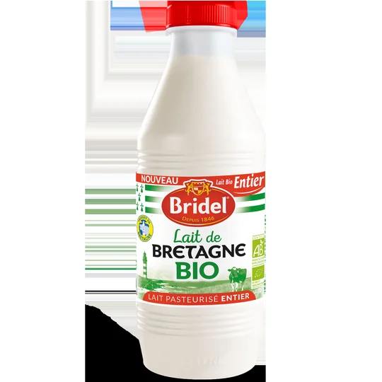 Lait entier bio