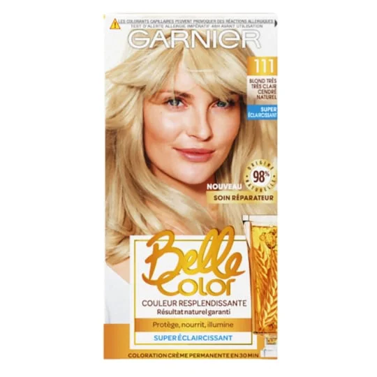 Coloration Cheveux Permanente Eclaircissant 111 Blond Très Très Clair Cendré