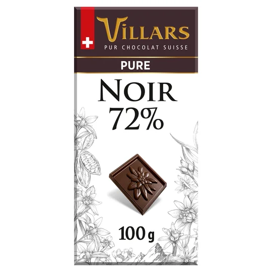 Chocolat noir 72%