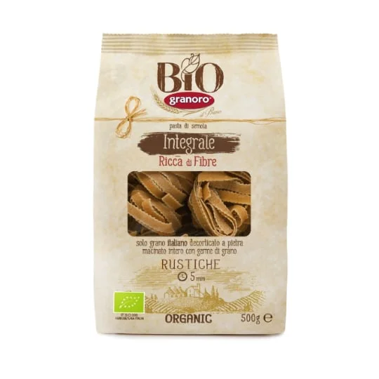 Pâtes rustiche blé complet bio