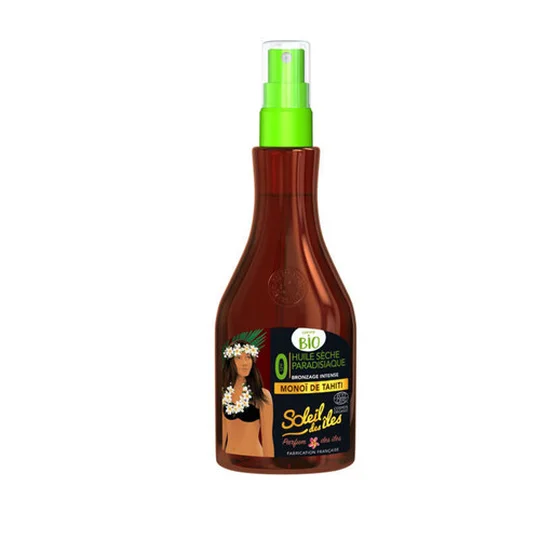 Huile Sèche Paradisiaque Bio SPF 0