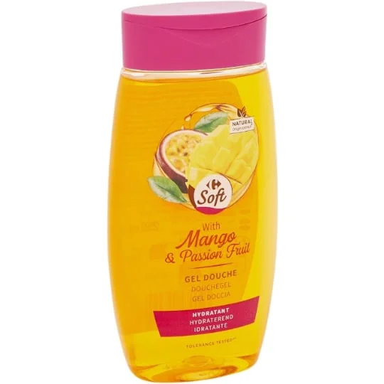 Gel douche mangue fruits de la passion