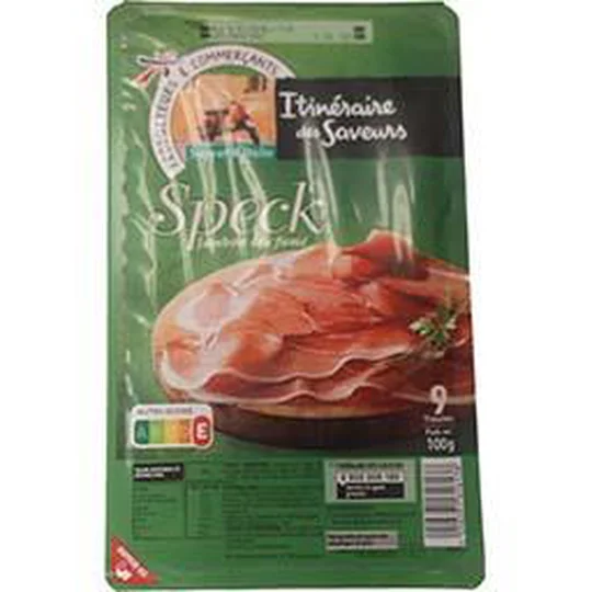Saveur d'Italie - Speck jambon cru fumé