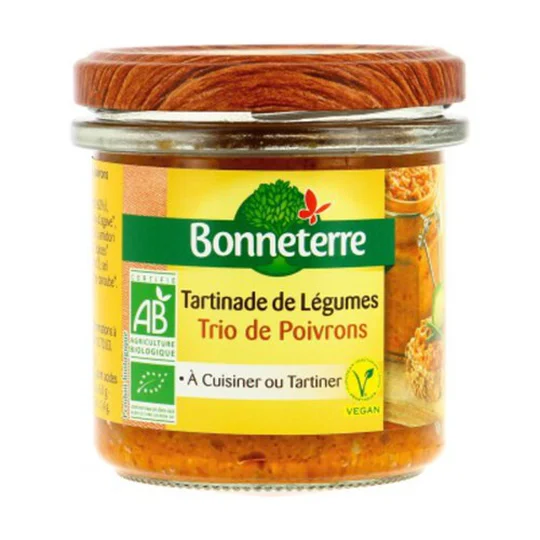 Tartinade Trio de Poivrons Bio