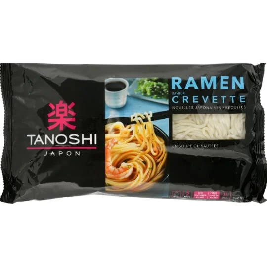 Nouilles japonaises Ramen crevettes