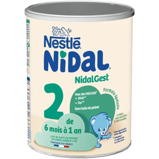 Lait bébé en poudre 2ème âge