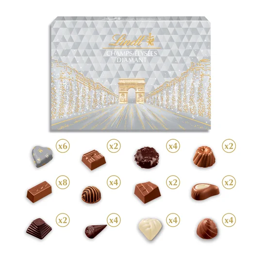 Chocolat Champs Elysées diamant