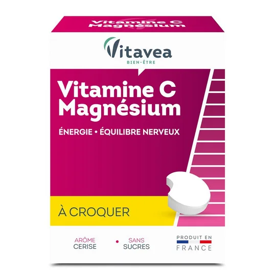 Vitamine C + magnésium à croquer