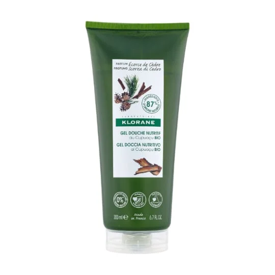 Gel douche au beurre de cupuaçu & écorce de cèdre Bio