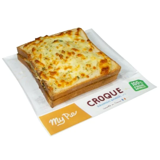 Croque monsieur saumon aneth
