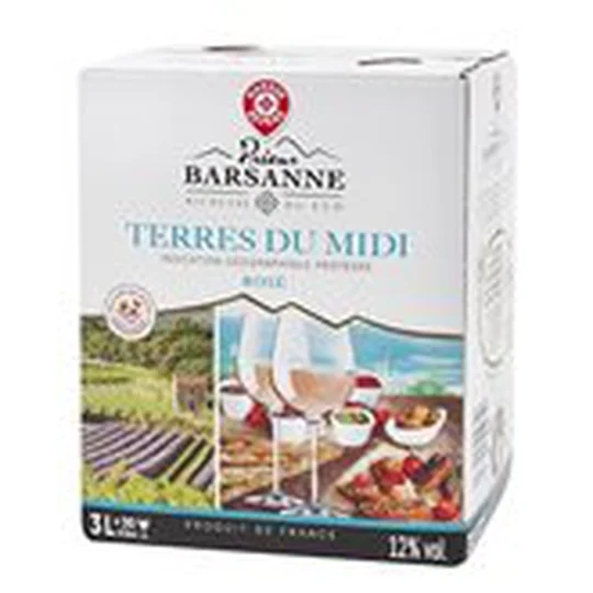 Vin rosé Terres du midi IGP