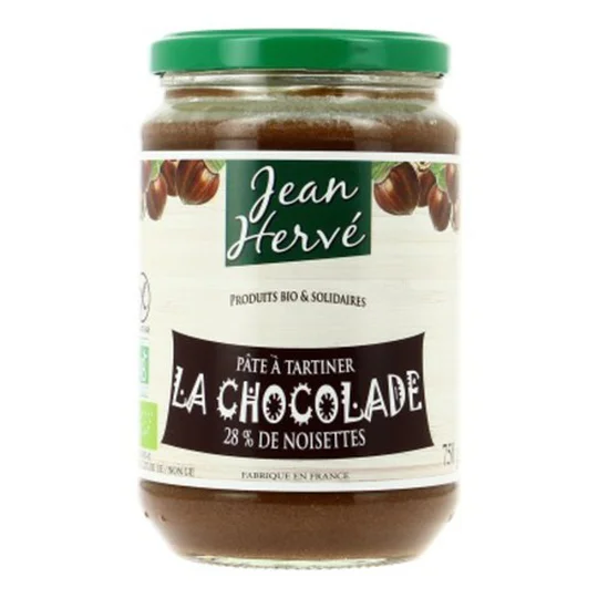 Herve Pâte à Tartiner La Chocolade Bio