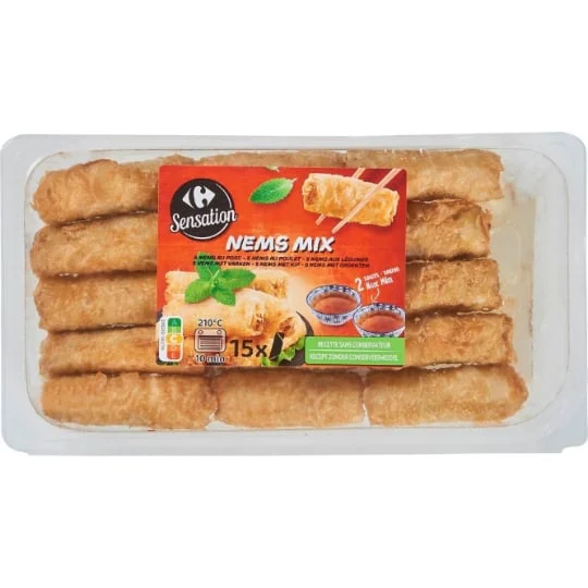 Nems assortiment 3 variétés