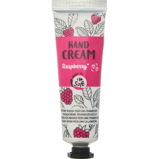 Crème mains parfum framboise