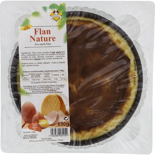Flan nature