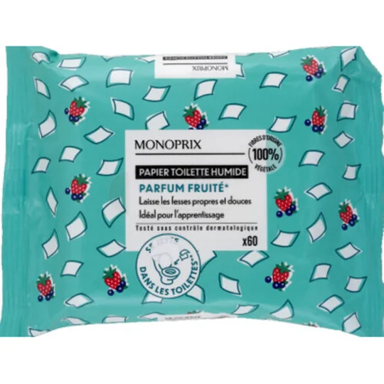Papier toilette humide