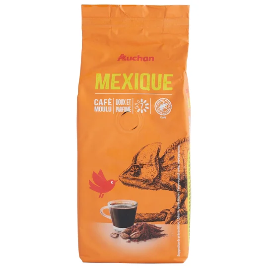 Café moulu sensation mexico doux et parfumé intensité 7