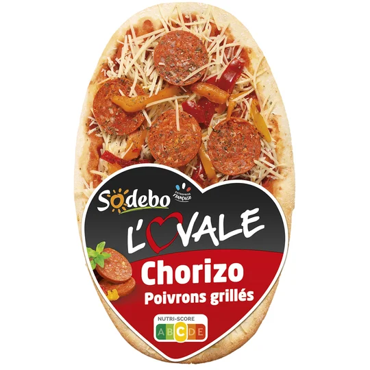 PIzza Chorizo poivrons