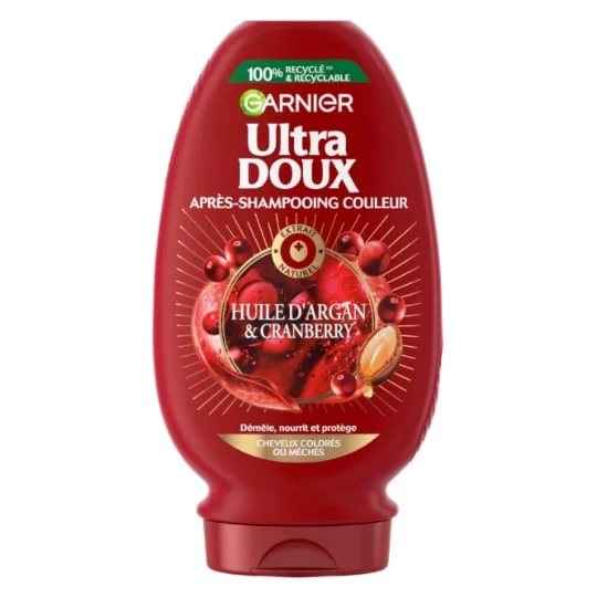 Shampoing Couleur Cheveux Colorés Huile d'Argan & Cranberry