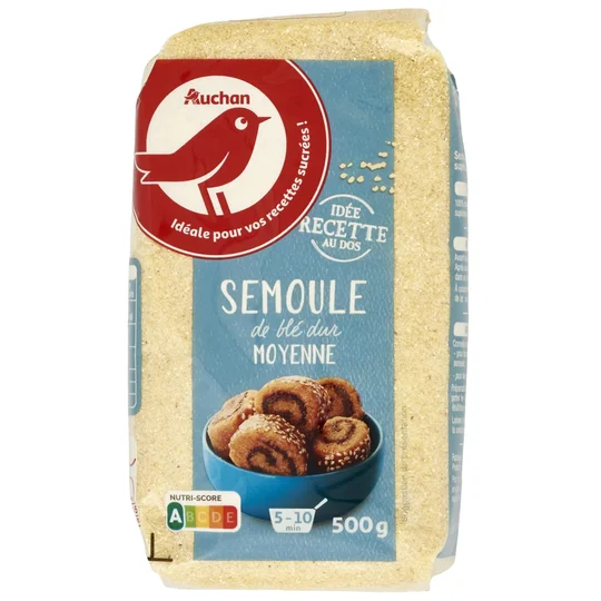 Semoule de blé dur moyenne