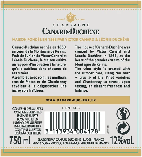 AOP Champagne Demi Sec