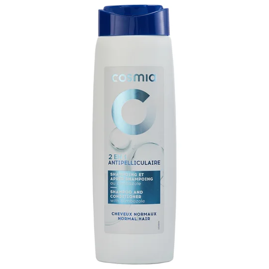Shampooing et après-shampooing 2 en 1 antipelliculaire pour cheveux normaux