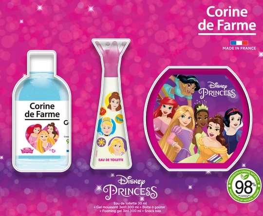 Disney Princess - Coffret eau de toilette - Enfant - 3 pièces