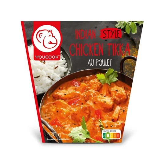 Chicken tikka au poulet