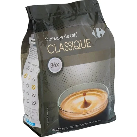 Café dosettes généreux