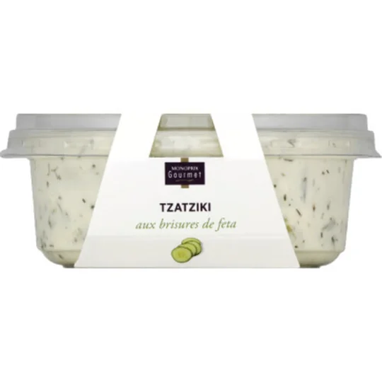 Tzatziki aux brisures de feta