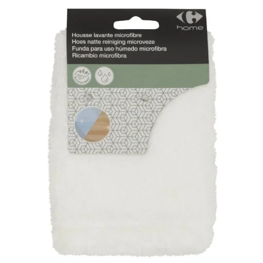 Serpillière housse lavante microfibre