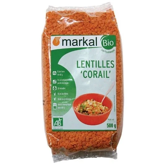 Lentilles Corail