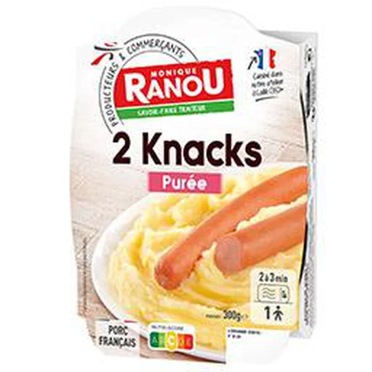 Knacks purée
