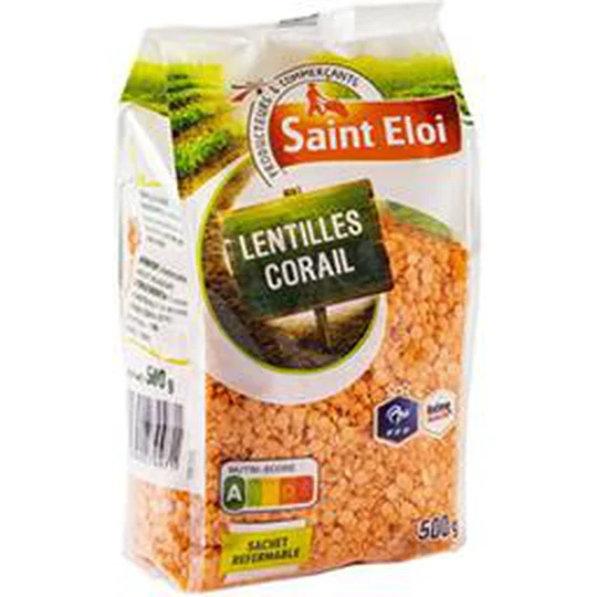 Lentilles corail