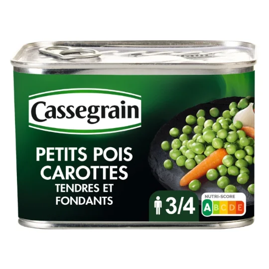 Petits pois carottes