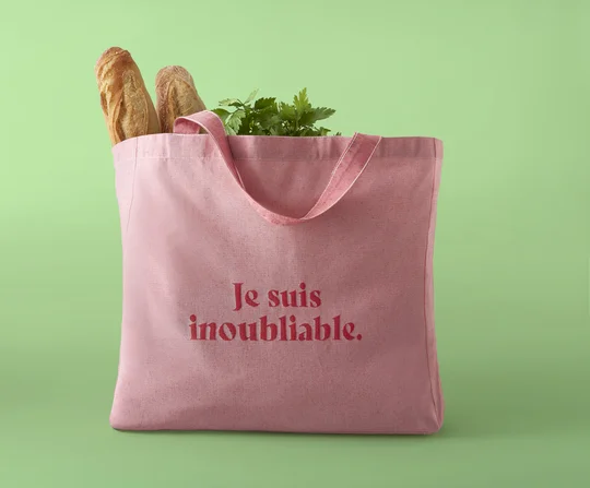 Sac cabas tissu recyclé