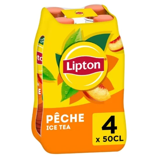 Boisson au thé pêche Ice Tea
