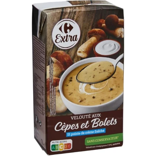 Soupe cèpes & bolets