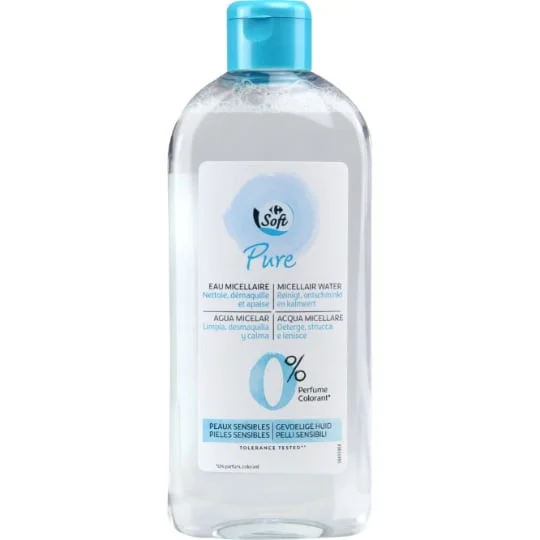 Eau micellaire peaux sensibles