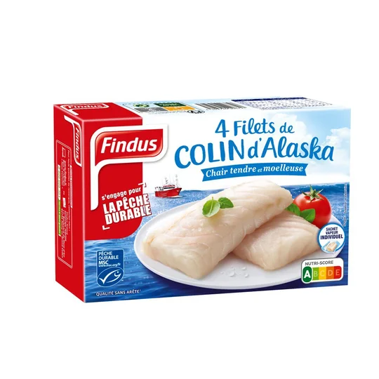 Filets de colin d'Alaska