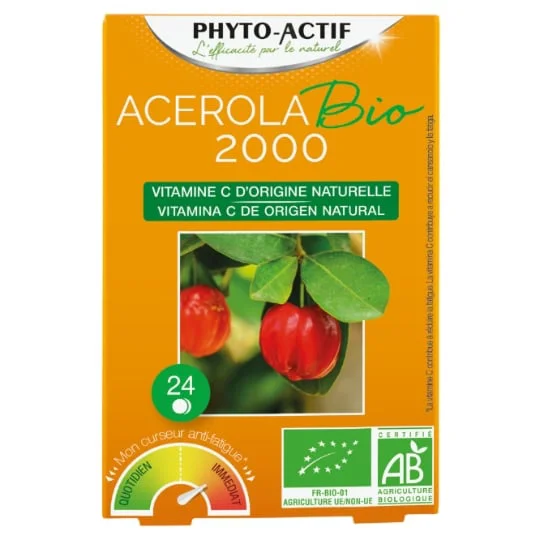 Complément Alimentaire Vitamine C aux Fruits Rouges