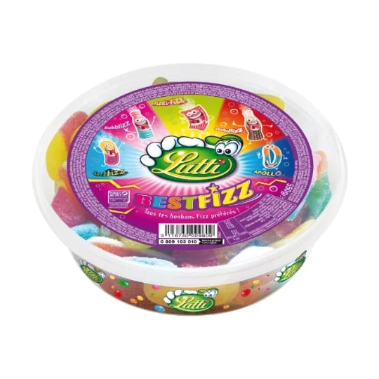 Bonbons tubo Best fizz