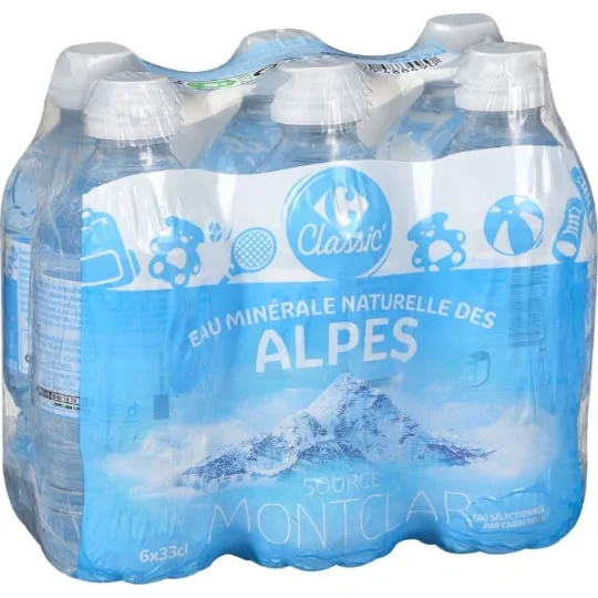 Eau minérale naturelle