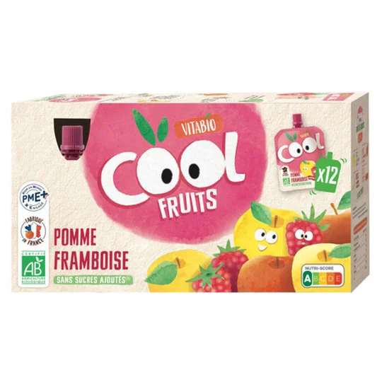 Cool Fruits Pomme Framboise Acérola