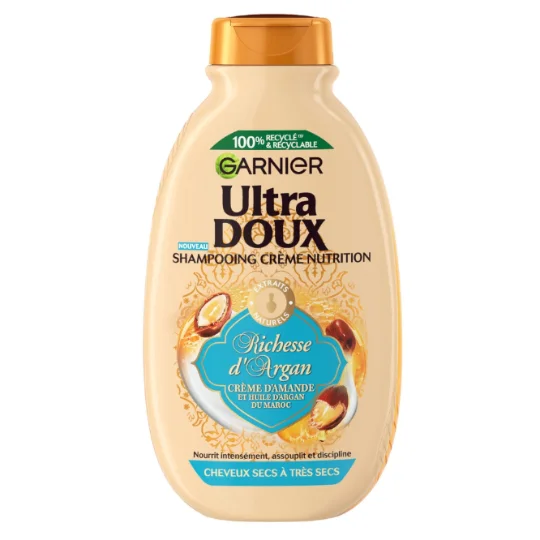 Shampoing Disciplinant Cheveux Très Secs Richesse Argan