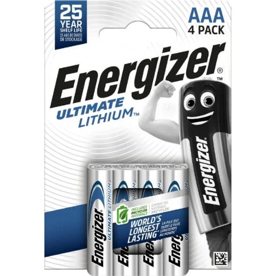 Pile lithium AAA/LR3