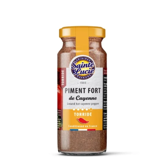 Piments de Cayenne moulus fort
