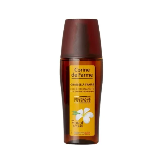Huile Bronzante Graisse À Traire Bronzage Intense Au Monoï De Tahiti